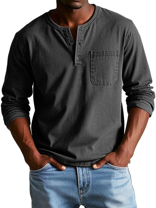 LANGARM HERRSHIRT – BEQUEM STILVOLL SELBSTBEWUSST