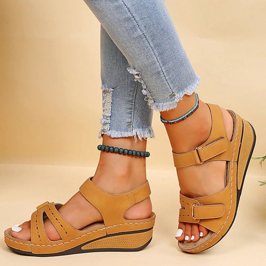 HELENE BEQUEME SANDALEN FÜR FRAUEN – KOMFORTABLE FUSSBETTUNG JEDEN TAG