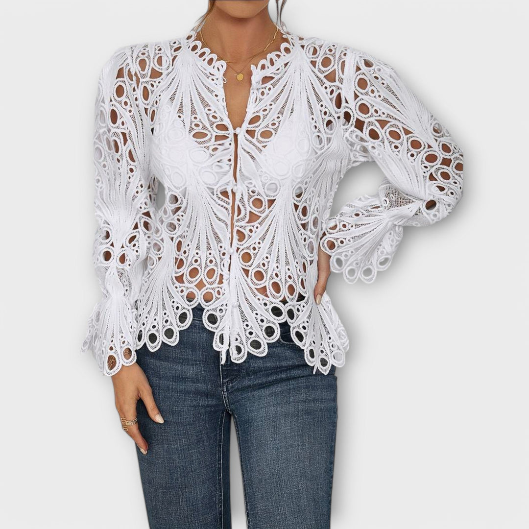 Asymmetrische Bluse