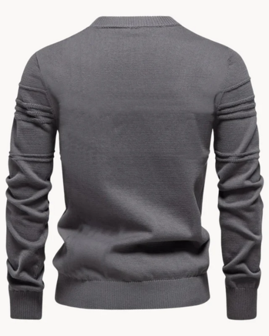 Herren Pullover mit Karomuster