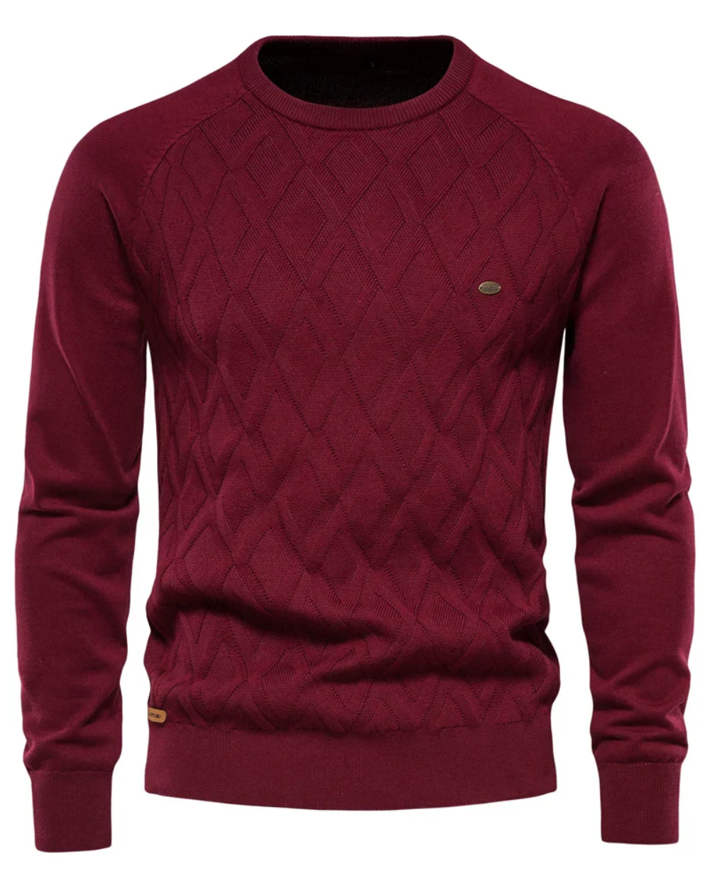 Herren Pullover mit Karomuster V2