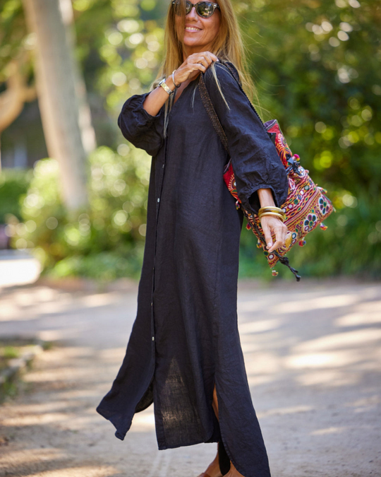LIORA – ELEGANTES LEINENKLEID FÜR SOMMER