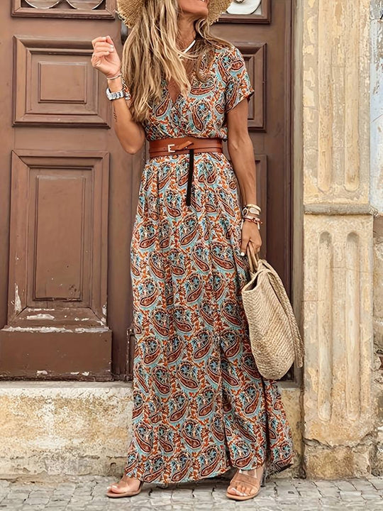 SUMMER | FLUFFIGES MAXIKLEID