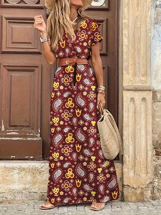 SUMMER | FLUFFIGES MAXIKLEID