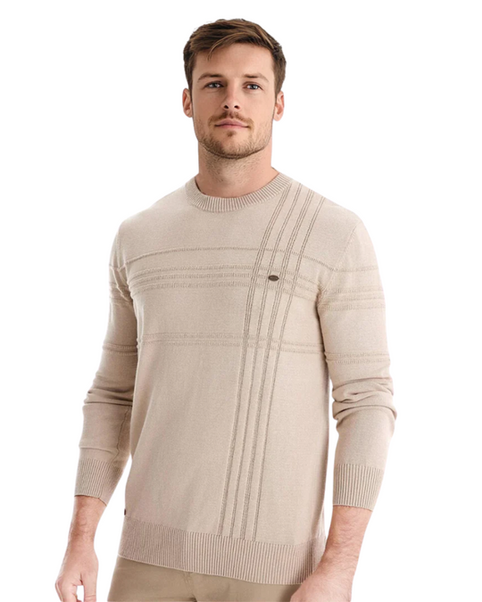 Herren Pullover mit Karomuster