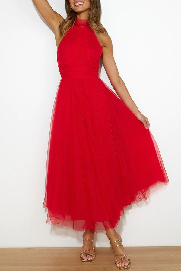 ROSE | ELEGANTES LANGES KLEID