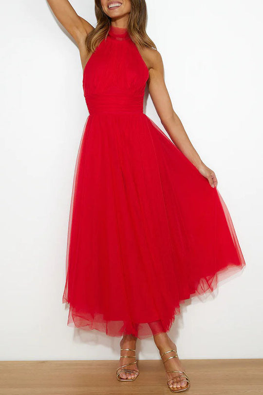 ROSE | ELEGANTES LANGES KLEID