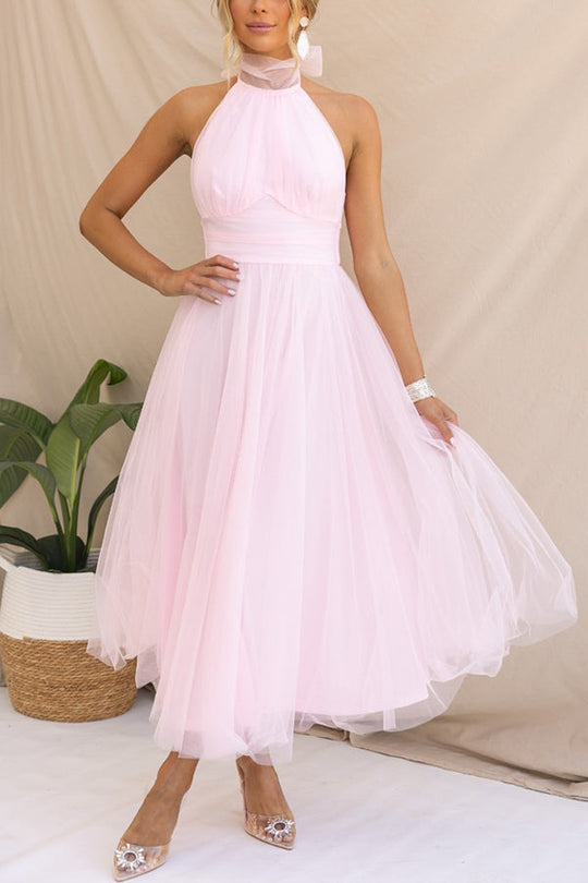 ROSE | ELEGANTES LANGES KLEID