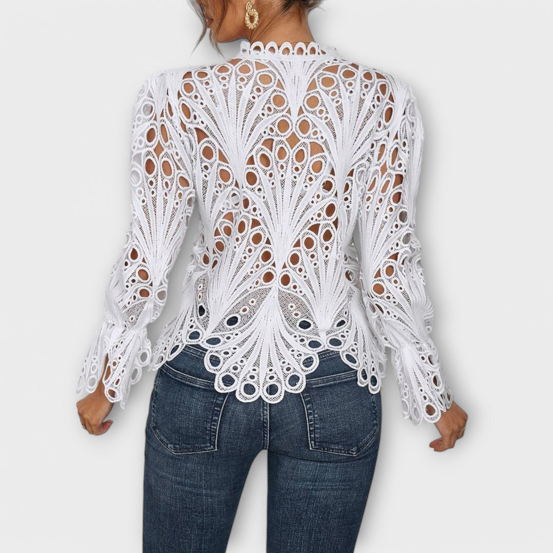 Asymmetrische Bluse