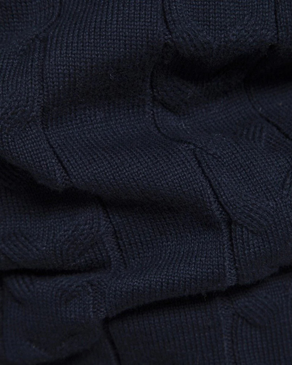 Frederico Baumwoll-Ritssweater mit Muster