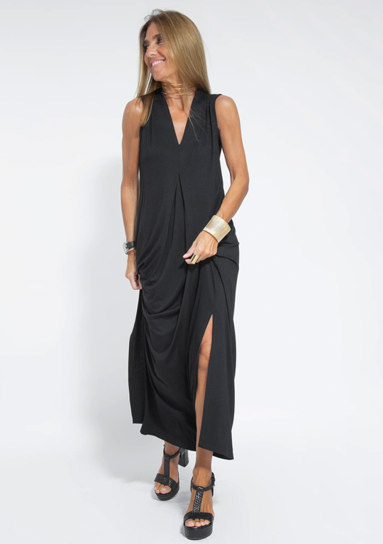 SOLANA | FIGURFORMENDES KLEID MIT WESTE