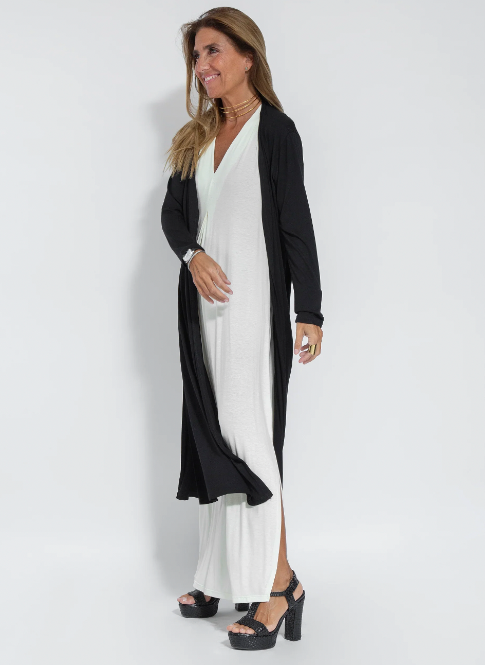 SOLANA | FIGURFORMENDES KLEID MIT WESTE