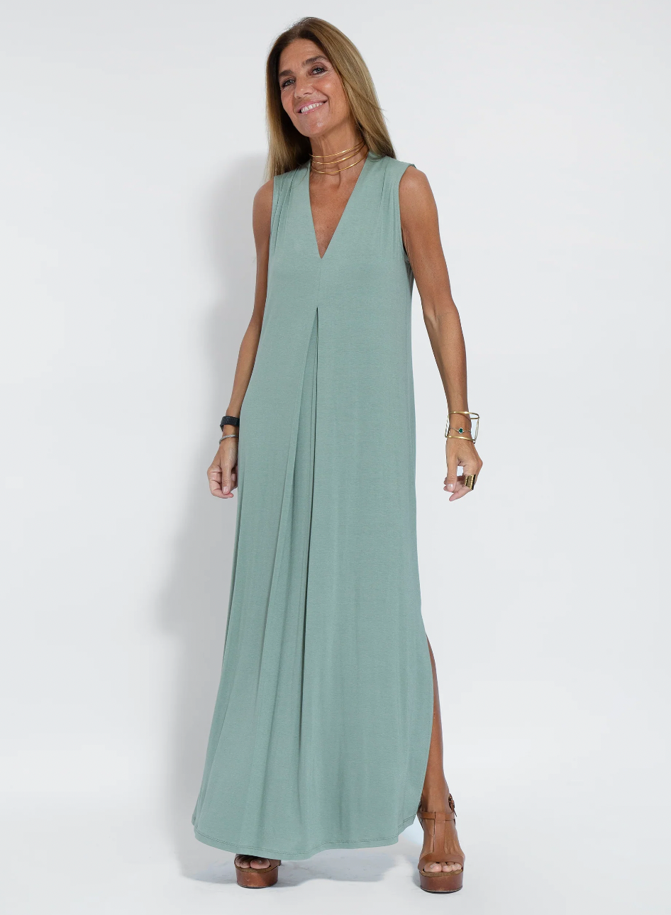 SOLANA | FIGURFORMENDES KLEID MIT WESTE