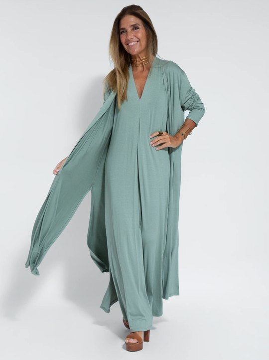 SOLANA | FIGURFORMENDES KLEID MIT WESTE