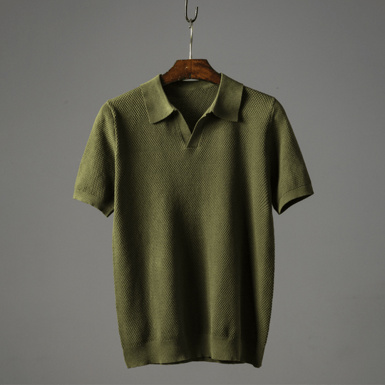 POLOSHIRT MIT KURZEN ÄRMELN – ELEGANT KOMFORTABEL VIELSEITIG