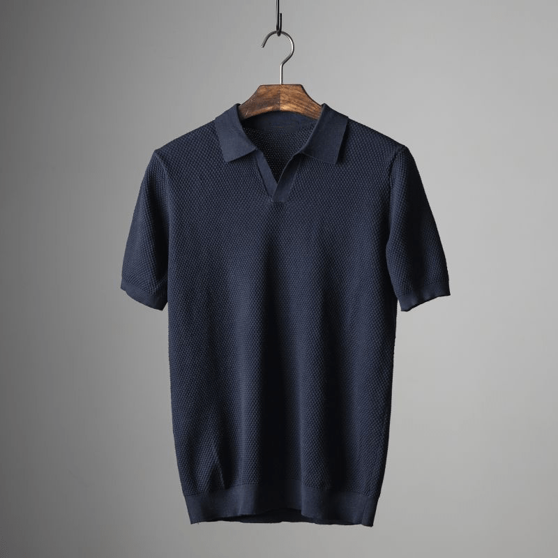 POLOSHIRT MIT KURZEN ÄRMELN – ELEGANT KOMFORTABEL VIELSEITIG