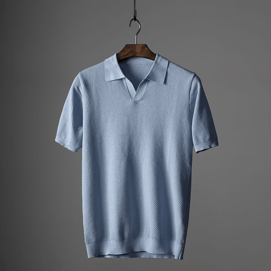 POLOSHIRT MIT KURZEN ÄRMELN – ELEGANT KOMFORTABEL VIELSEITIG