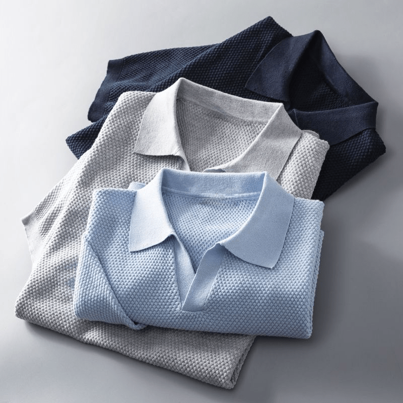 POLOSHIRT MIT KURZEN ÄRMELN – ELEGANT KOMFORTABEL VIELSEITIG