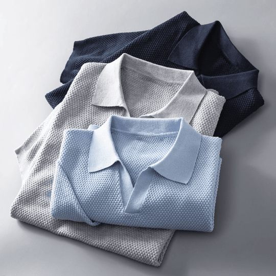POLOSHIRT MIT KURZEN ÄRMELN – ELEGANT KOMFORTABEL VIELSEITIG