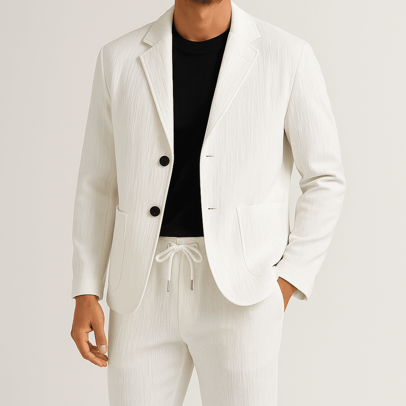MILO - ELEGANTES LEINEN BLAZER SET