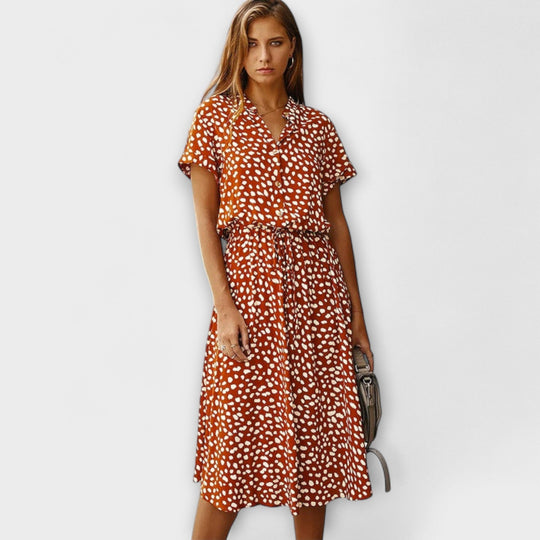 Florine - Midi Kleid mit Eleganter Passform