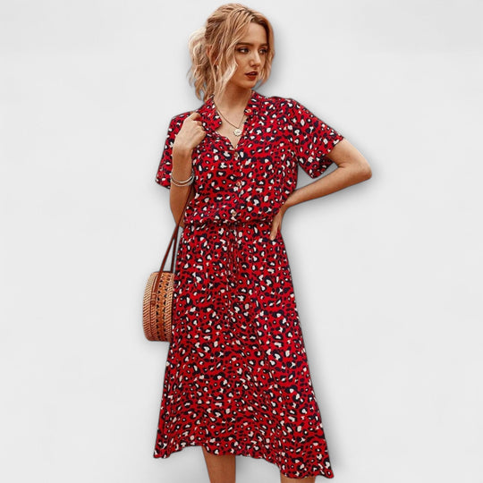 Florine - Midi Kleid mit Eleganter Passform