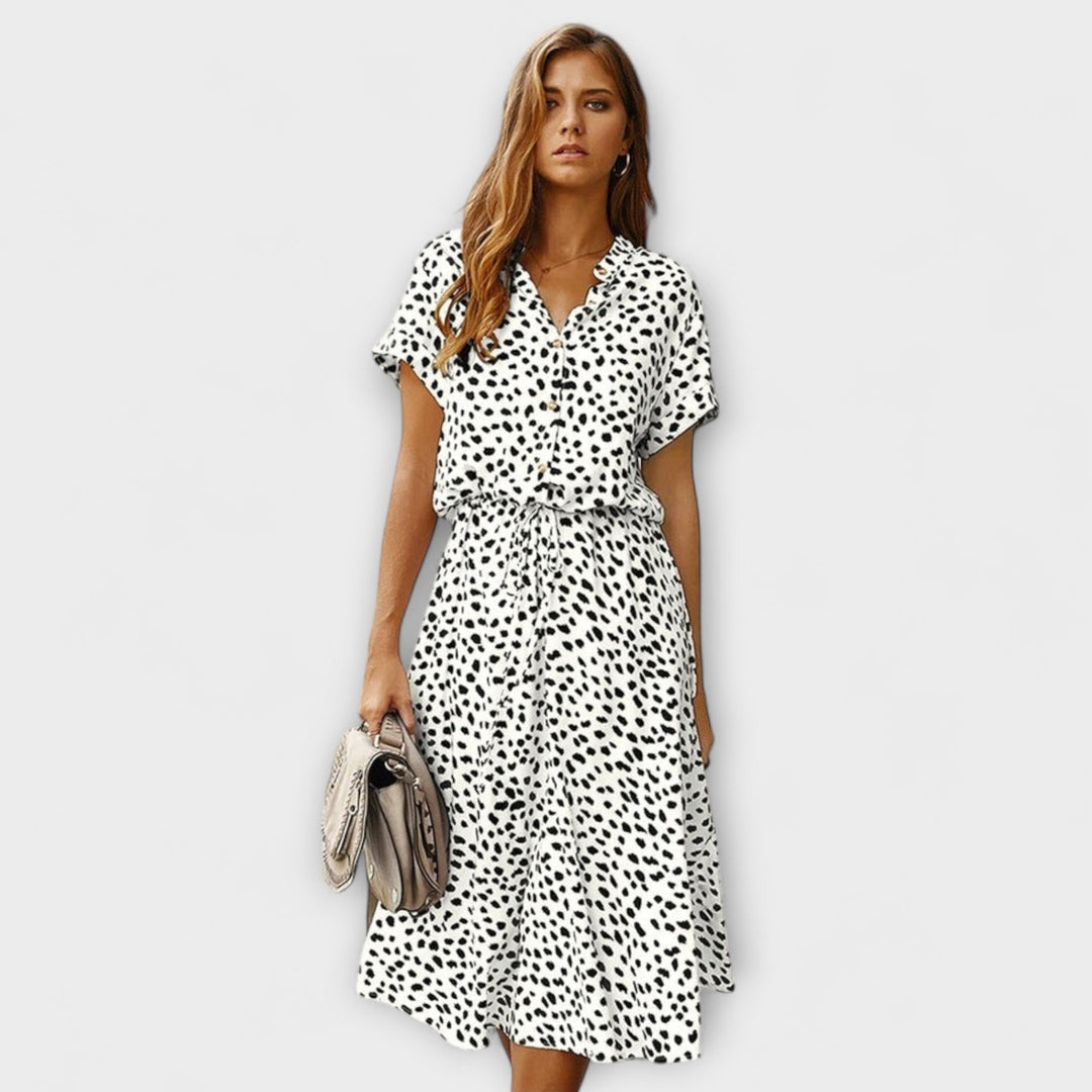 Florine - Midi Kleid mit Eleganter Passform