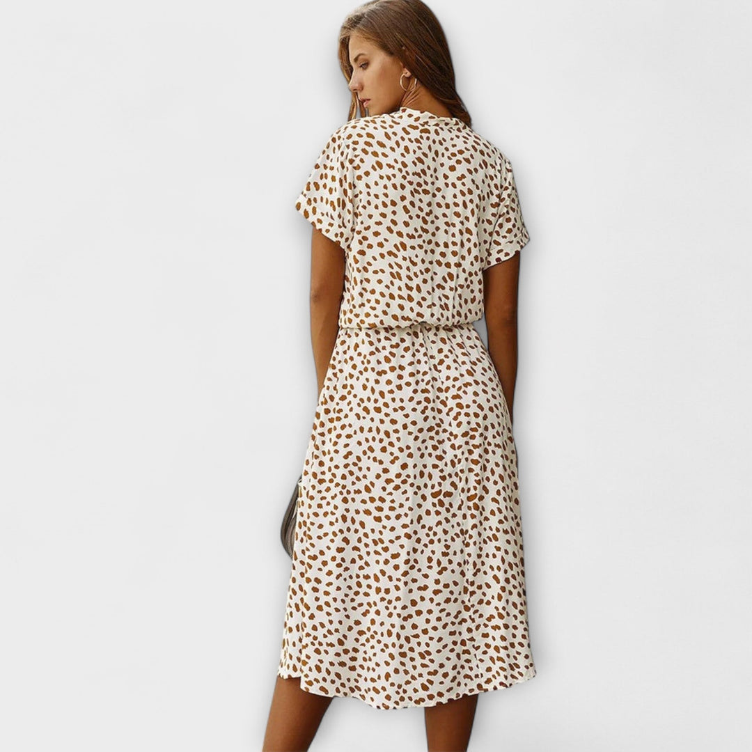 Florine - Midi Kleid mit Eleganter Passform