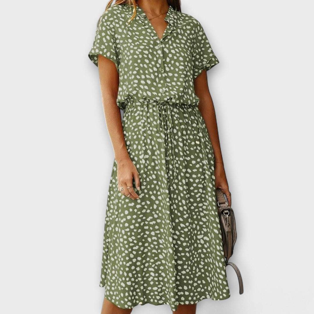 Florine - Midi Kleid mit Eleganter Passform