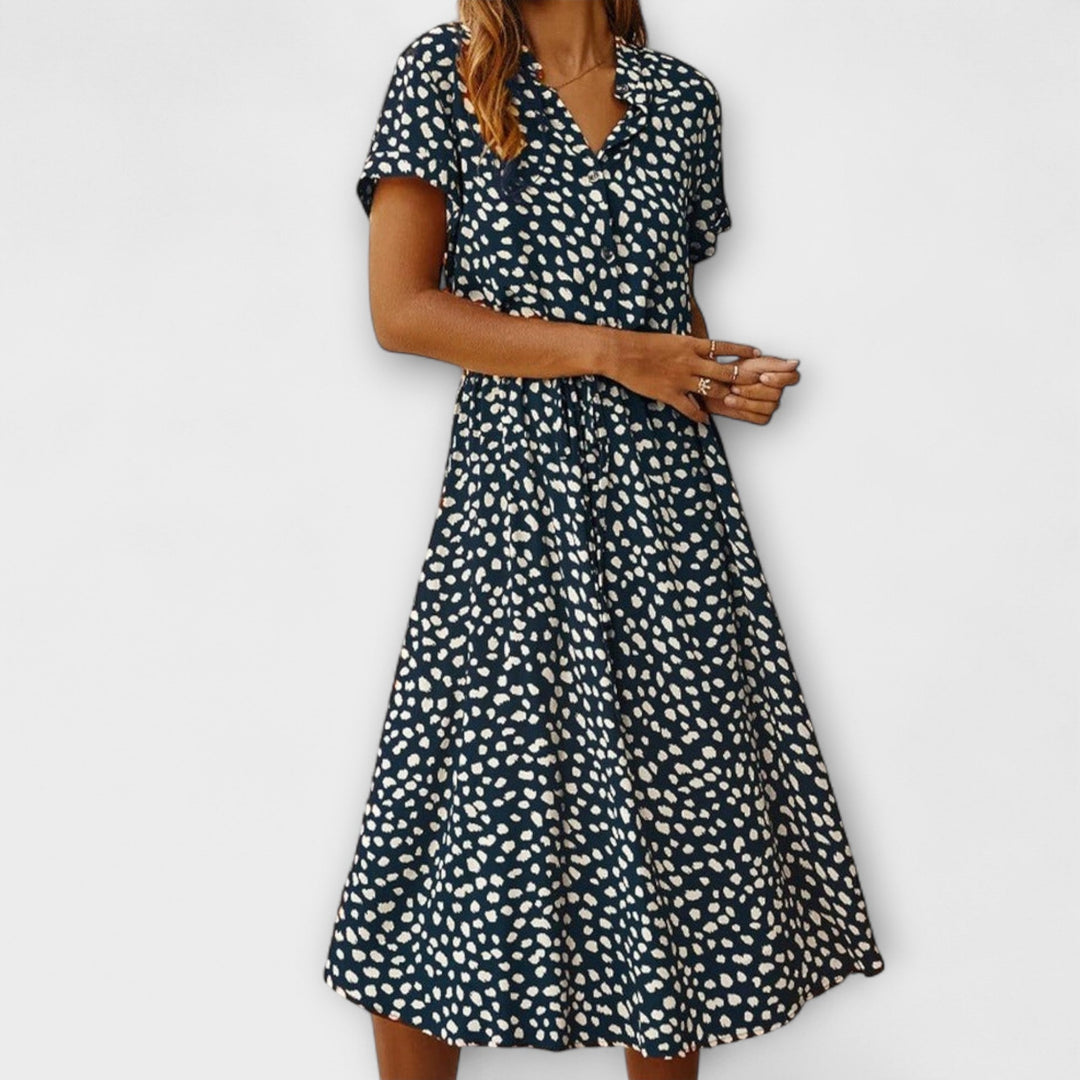 Florine - Midi Kleid mit Eleganter Passform