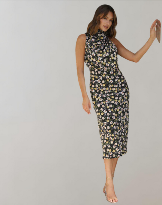 LANNA | GLÄNZENDES ABENDKLEID
