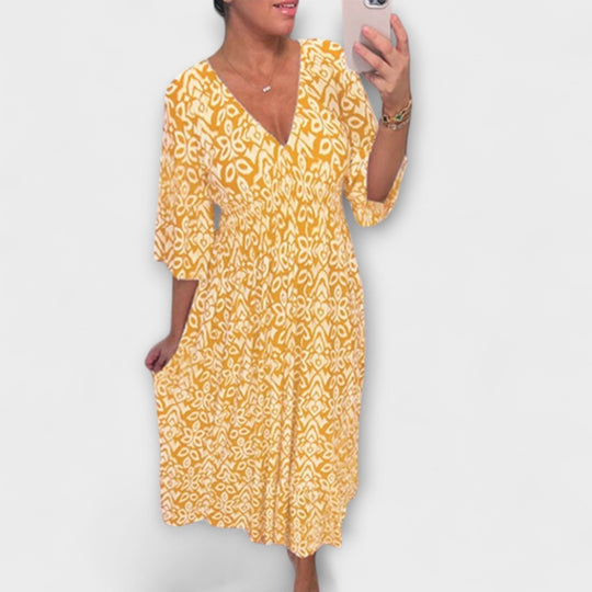 Jazlynn - Bohemian Blumenkleid