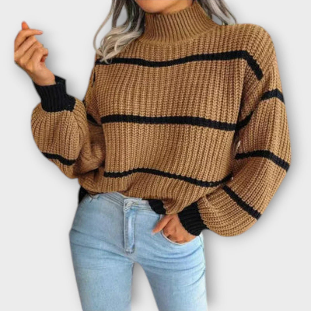 Pullover mit Streifen