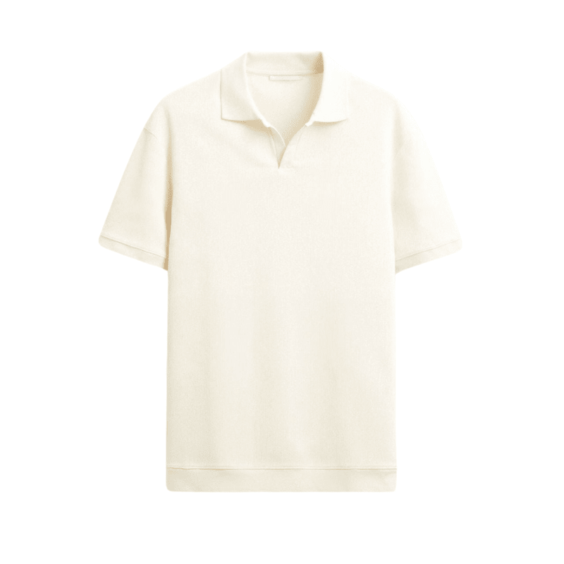 WOLLSTRUKTUR POLO T-SHIRT – ELEGANTES DESIGN FÜR JEDEN ANLASS