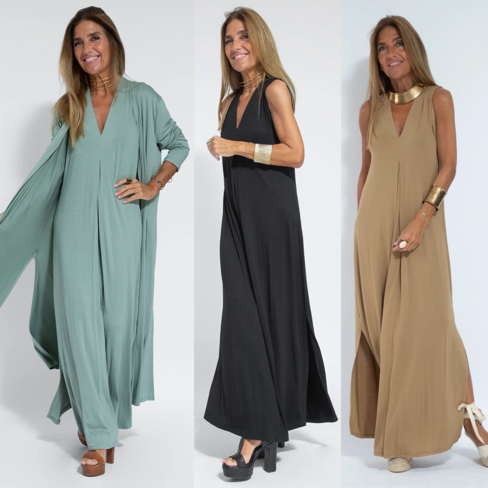 SOLANA | FIGURFORMENDES KLEID MIT WESTE
