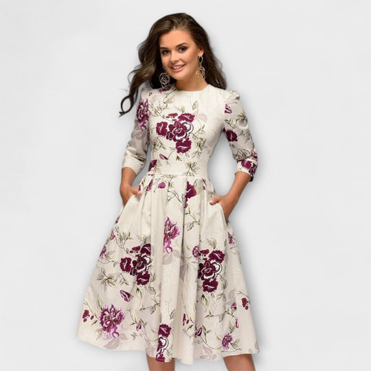 Elegantes knielanges Kleid