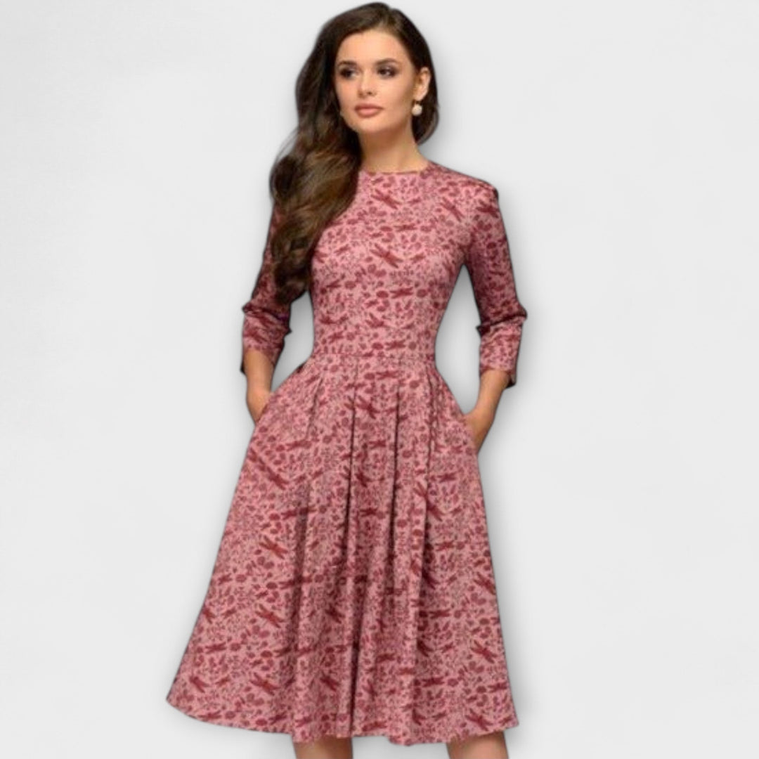 Elegantes knielanges Kleid