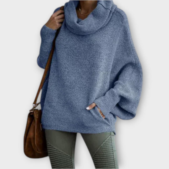Eleganter Damensweater in Schildpatt