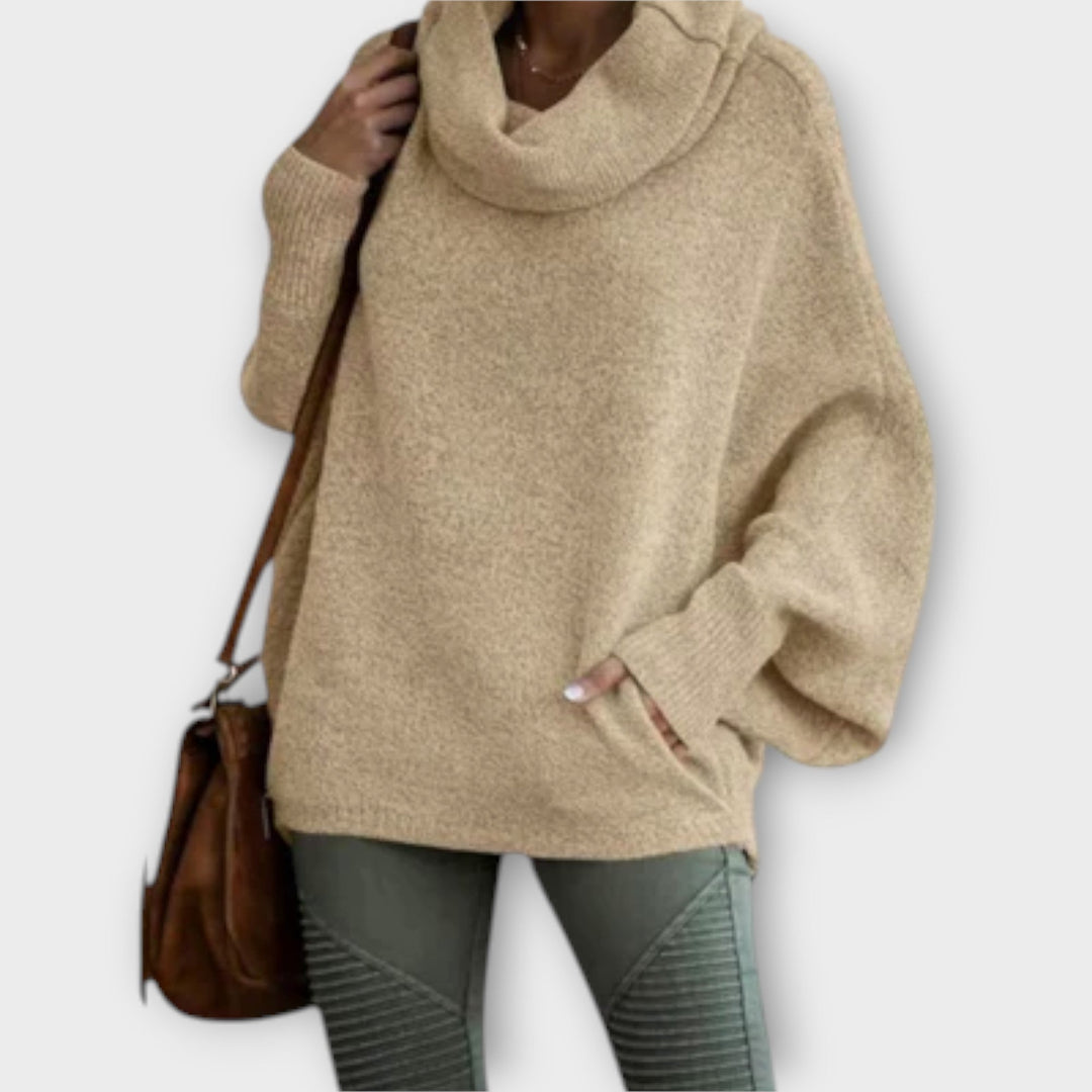 Eleganter Damensweater in Schildpatt