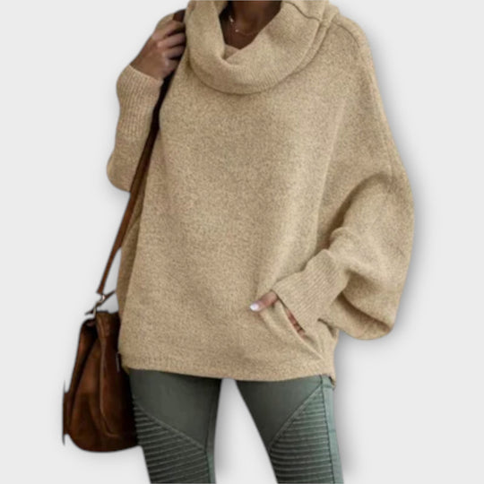Eleganter Damensweater in Schildpatt