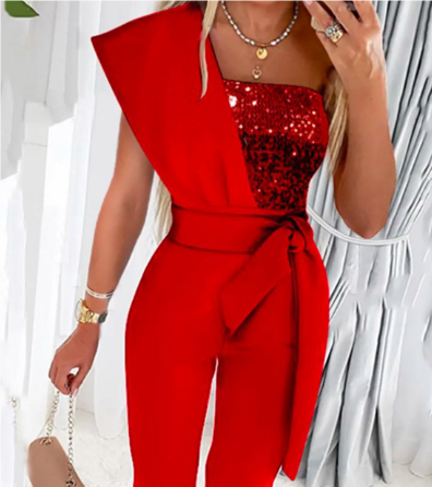 Cherilyner | Damen Luxus Jumpsuit | Elegante