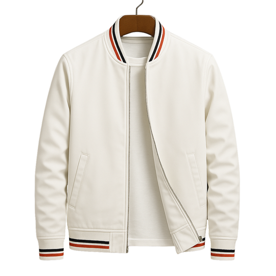 Bradley | Stylische gestreifte Bomberjacke