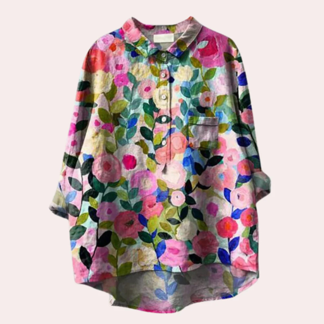 BERTAN – ELEGANTER BLUMENDRUCK STIL