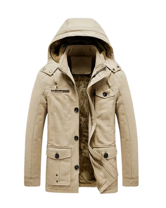Elegante Premium gesteppte Winterjacke