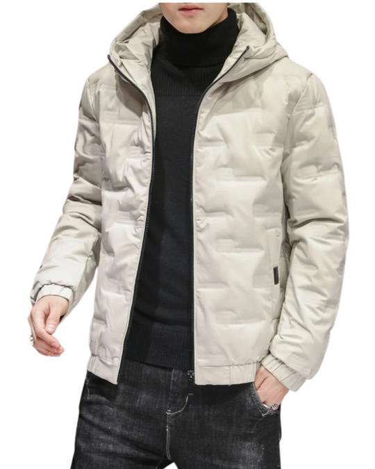Elegante Herrenpufferjacke