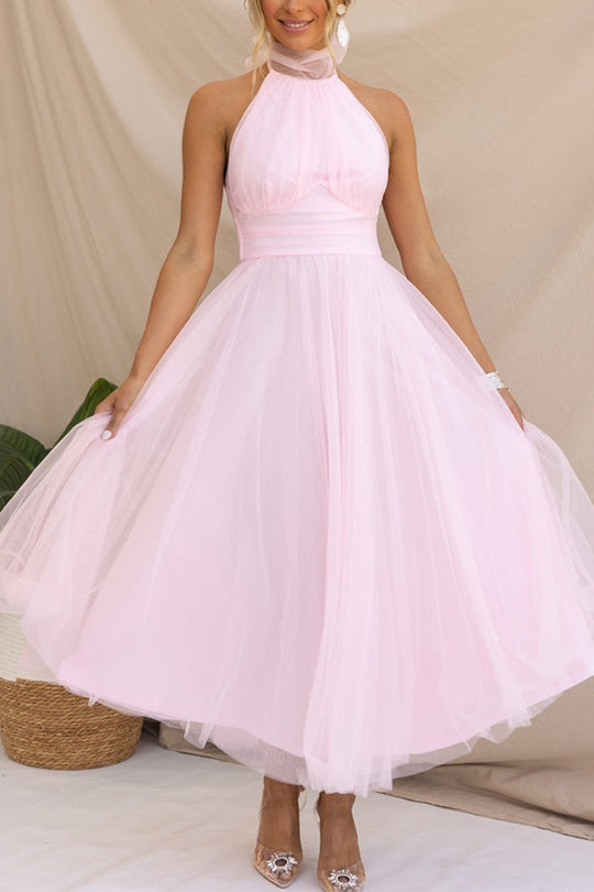 ROSE | ELEGANTES LANGES KLEID