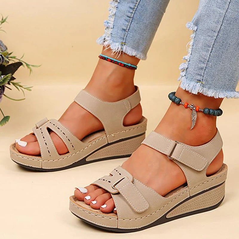 HELENE BEQUEME SANDALEN FÜR FRAUEN – KOMFORTABLE FUSSBETTUNG JEDEN TAG