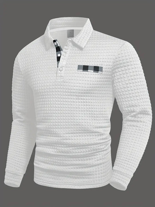 Hughes – Lässiges Dick Gestricktes Hemd Mit Knöpfen