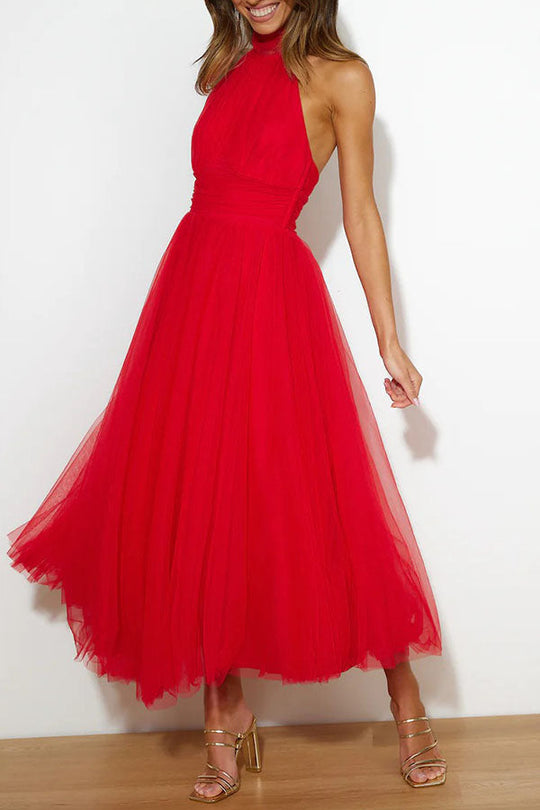 ROSE | ELEGANTES LANGES KLEID