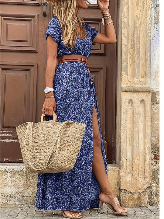 SUMMER | FLUFFIGES MAXIKLEID